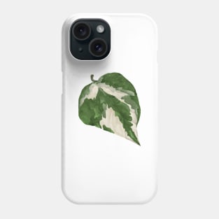 Pothos Glacier leaf Phone Case