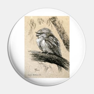 'Tawny Frogmouth' Pin