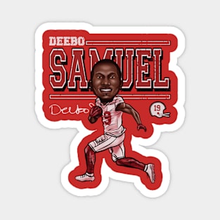 Deebo Samuel San Francisco Cartoon Magnet