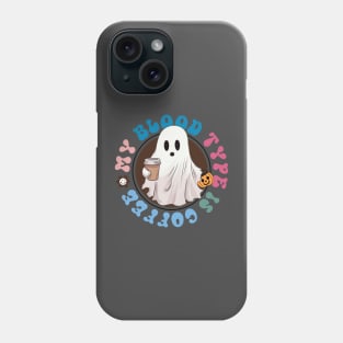 coffee ghost Phone Case