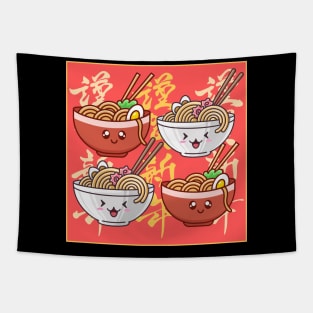 Think Noodles,ramen Tapestry