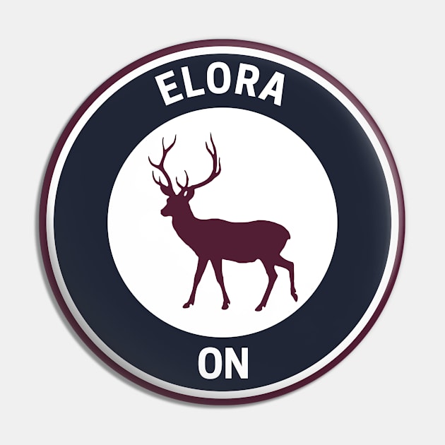 Vintage Elora Ontario Pin by fearcity