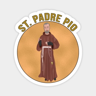 St Padre Pio Magnet