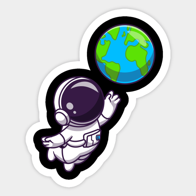 Astronaut Aesthetic Sticker Stickers Versatile Popular Stock Illustration  2285484779