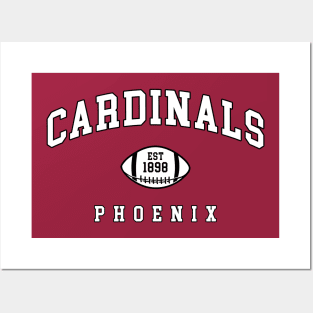 Vintage Football - Arizona Cardinals (Red Cardinals Wordmark)  Poster for  Sale by Hannaeinger