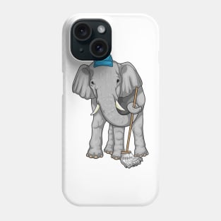 Elephant Cleaner Mop Phone Case