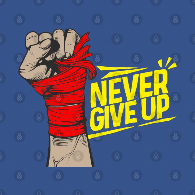 never give up by baha2010