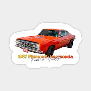 1967 Plymouth Barracuda Fastback Hardtop Magnet