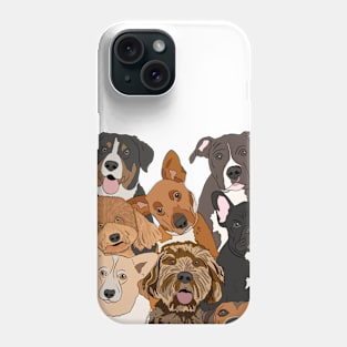 Dog Lovers Dog Portrait Phone Case