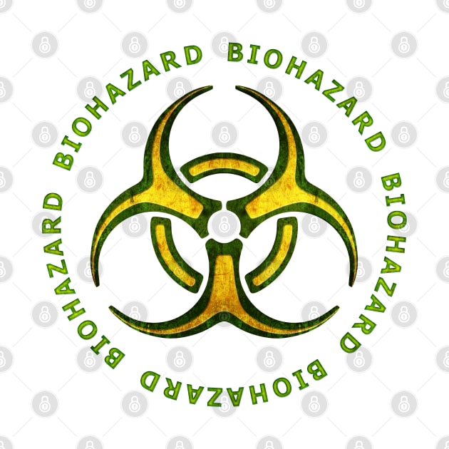 Biohazard Zombie Warning by Packrat