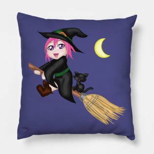 Cute Witch Pillow