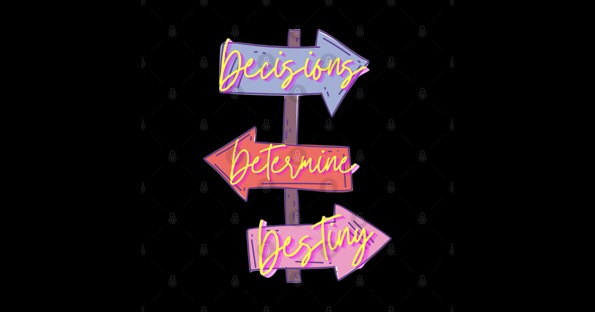Decisions Determine Destiny Shirt (Youth) main image 0