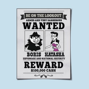 Wanted Boris and Natasha T-Shirt