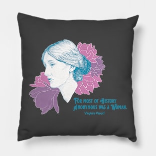 Virginia Woolf  - Anonymous Pillow