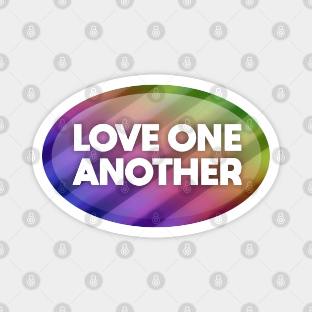 Love One Another Magnet by Dale Preston Design