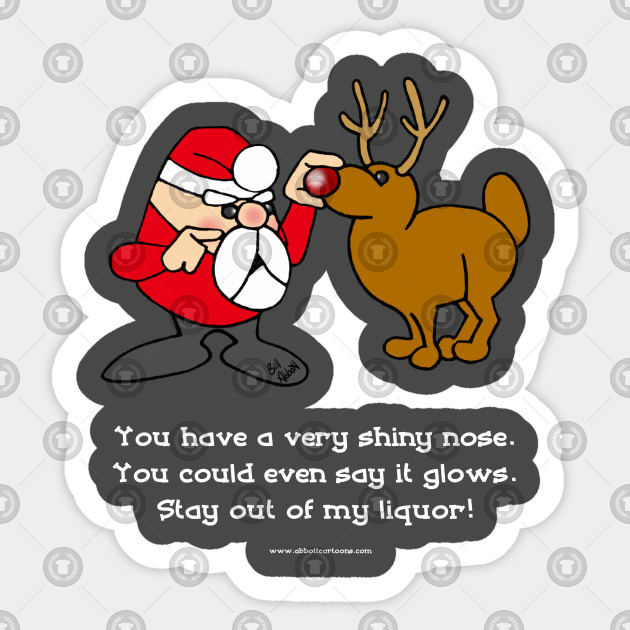 Funny Rude Santa Cartoons By Bill Abbott