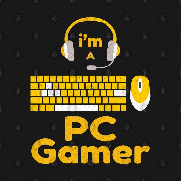 I'm a PC Gamer, Computer Games, Keyboard Mouse ,Video Gaming by Hussein@Hussein