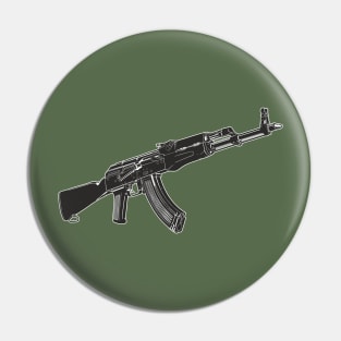 Kalashnikov assault rifle Pin