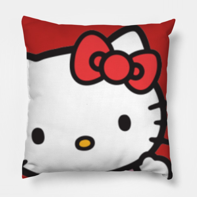 Hello Kitty Hello Kitty Pillow Teepublic
