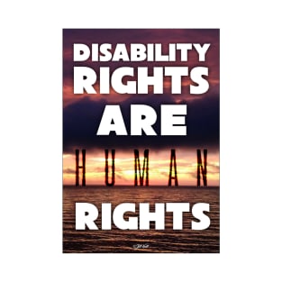 Disability Rights Are Human Rights T-Shirt