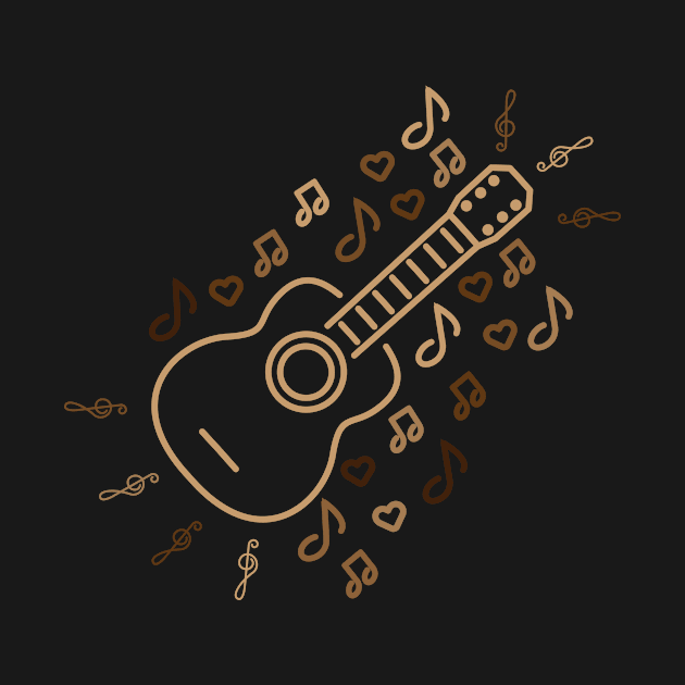 Musical Guitar by MaiKStore