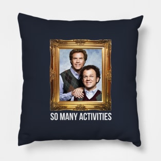 So Many Activities Pillow