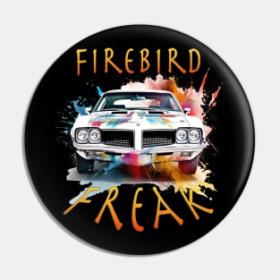 Firebird Freak Pin