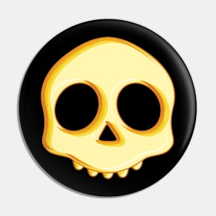 Spooky Skull Pin