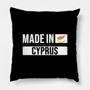 Made In Cyprus - Gift for Cypriot With Roots From Cyprus Pillow