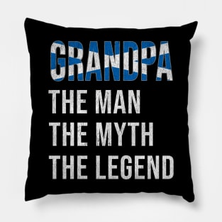 Grand Father Scottish Grandpa The Man The Myth The Legend - Gift for Scottish Dad With Roots From  Scotland Pillow