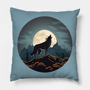 wolf Pillow