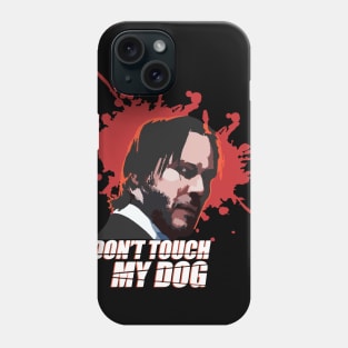 Jhon loves dogs Phone Case