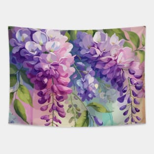 Wisteria Flower Tapestry