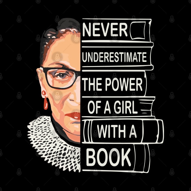 Supreme Court Justice Ruth Bader Ginsburg by Alema Art