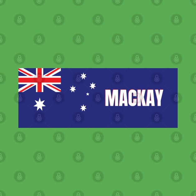 Mackay City in Australian Flag by aybe7elf