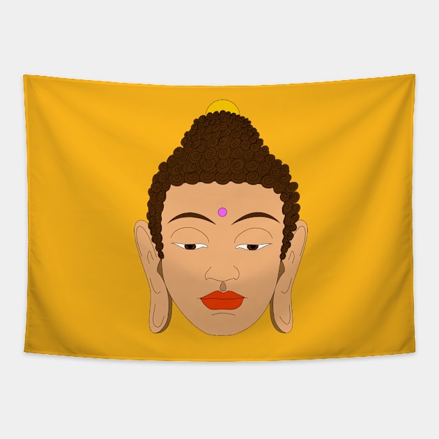 Buddha Tapestry by RMZ_NYC