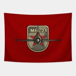 Mig-21 Patch Tapestry