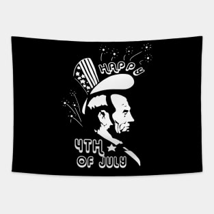 Abe 4th of July Design 1 Tapestry