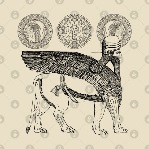 Egyptian creature by OdllyWeird