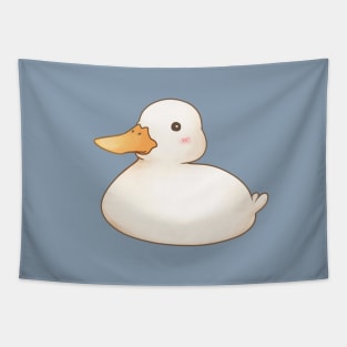 Cute White Duck Tapestry