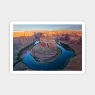 Horseshoe Bend at Sunrise Magnet