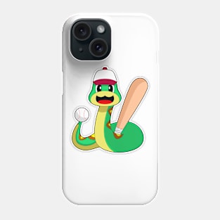 Snake Baseball Baseball bat Sports Phone Case