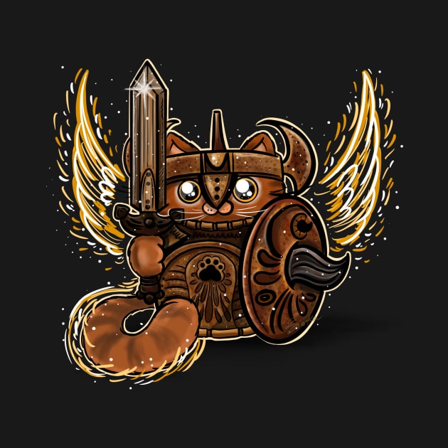 Crucible Knight Cat | Elden Ring Fanart by S1MoonKa