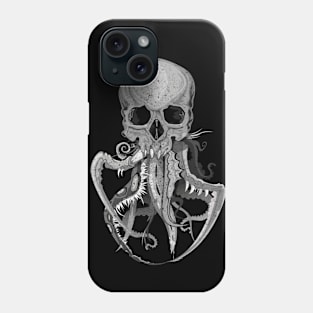 Skull with tentacles Phone Case