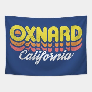 Retro Oxnard California Tapestry