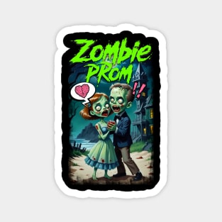 Zombie Prom Magnet