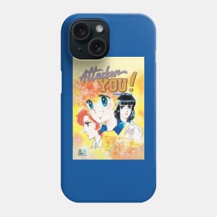 attacker you! manga anime retro Phone Case