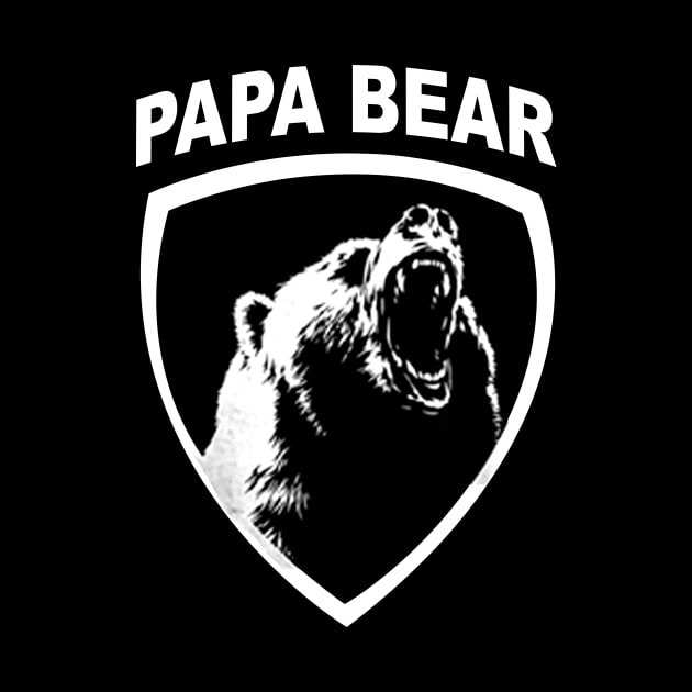 Papa Bear Fathers Day Gifts by gotravele store