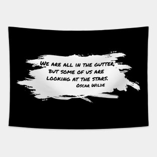 Quote Of Oscar Wilde Tapestry