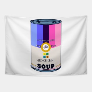 French Omni Soup Tapestry